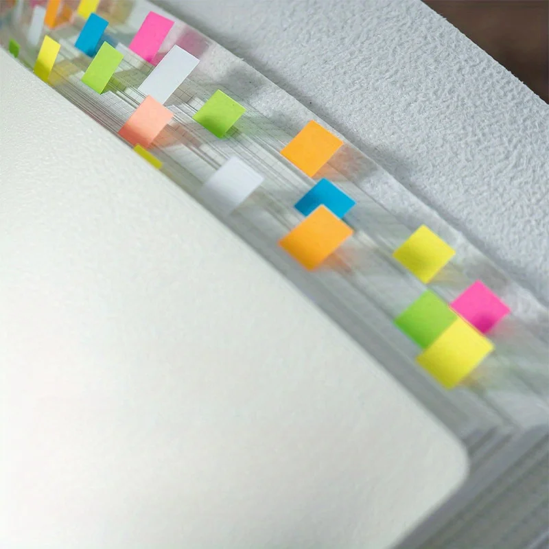 800 boxed sticky notes, index labels, reading sticky notes, index stickers, transparent waterproof sticky notes
