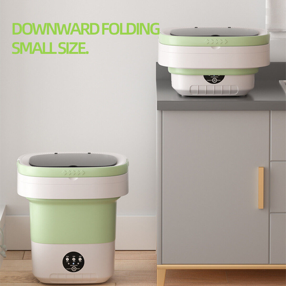 8/12L Large Capacity Portable Washing Hine Mini Foldable Washer Rotary Dryer