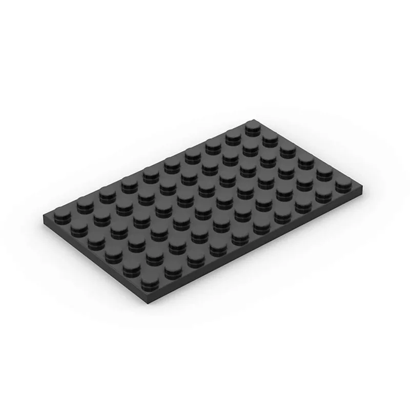 10 Chiếc DIY Khối Xây Dựng Mỏng Hình Viên Gạch 6X10 Chấm Bi 12 Màu Giáo Dục Sáng Tạo Kích Thước Tương Thích Với 3033 đồ Chơi Dành Cho Trẻ Em