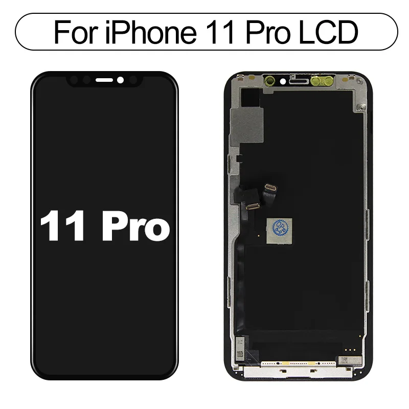 AAA+++ OLED Per iPhone 12 Mini 12 Pro MAX Display LCD Parti di ricambio per iPhone 11 11 PRO Max Display Incell No Dead Pixel
