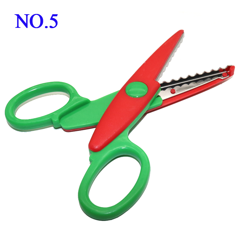 DIY Handmade Shear Paper Pinking Cut Handicraft Laciness Zig Zag Student Kid Creative Diary Craft Album Scrapbook Photo Scissor