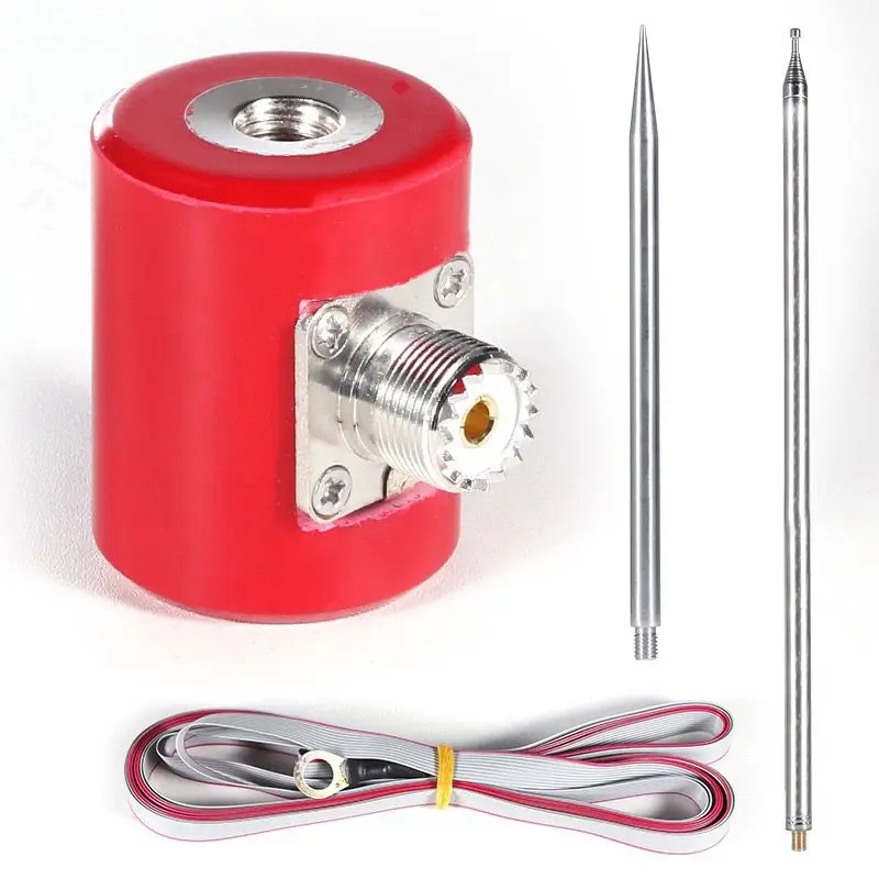 Antena QRP 5,6 M/16,4 FT14M-30Mhz 300W-600W HF antena 1/4 longitud de onda para radio USDX QRP