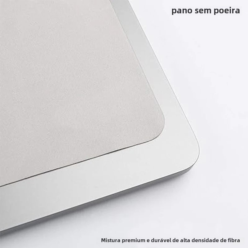 Para macbook pro 13/15/16 Polegada microfibra à prova de poeira pano de limpeza da tela do portátil protetor notebook palma teclado cobertor capa