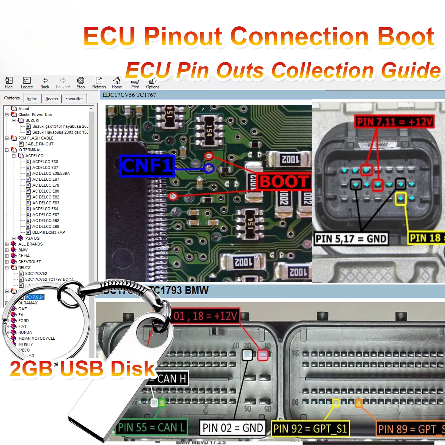 Ecu Pinout Connection Boot Ecu PinOuts Software Collection Reparatiebestanden Beginnersgids voor ECU Bewerkbare bedradingsdiagram