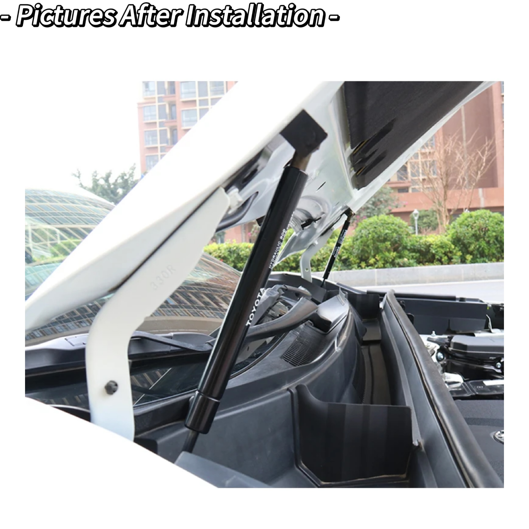 ボンネットフードストラットトヨタ RAV4 XA50 2019 2020 2021 2022 2023 2024 2025 変更ダンパーリフトサポートショックアブソーバーピストンロッド