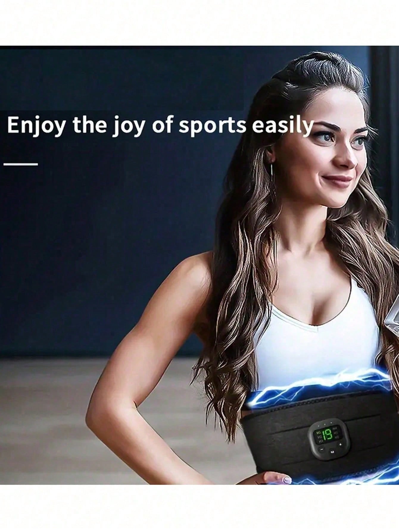 Taille Massager Draagbare USB Opladen Shaper Elektrische Arm Heup Been Trainer Gewichtsverlies Vormgeven Riem Fitness Massager yao