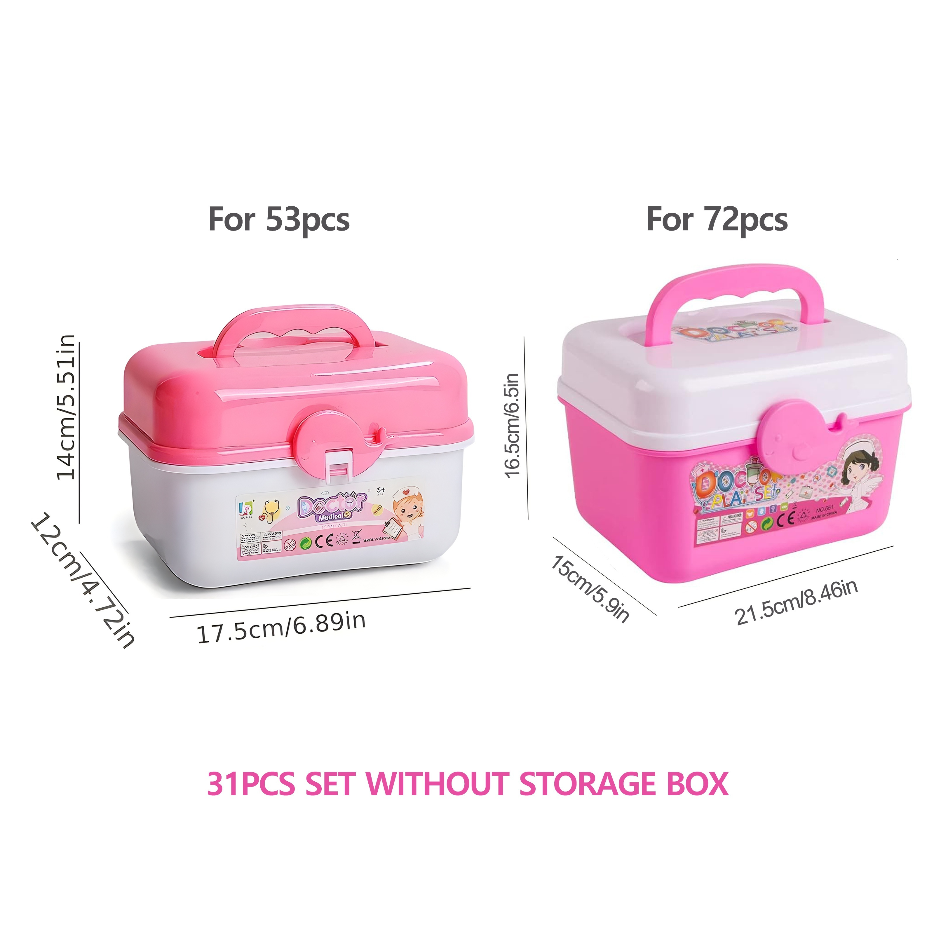 Детский Комплект Для Ролевых Игр «Доктор», Унисекс, Медицинские Игрушки-симуляторы