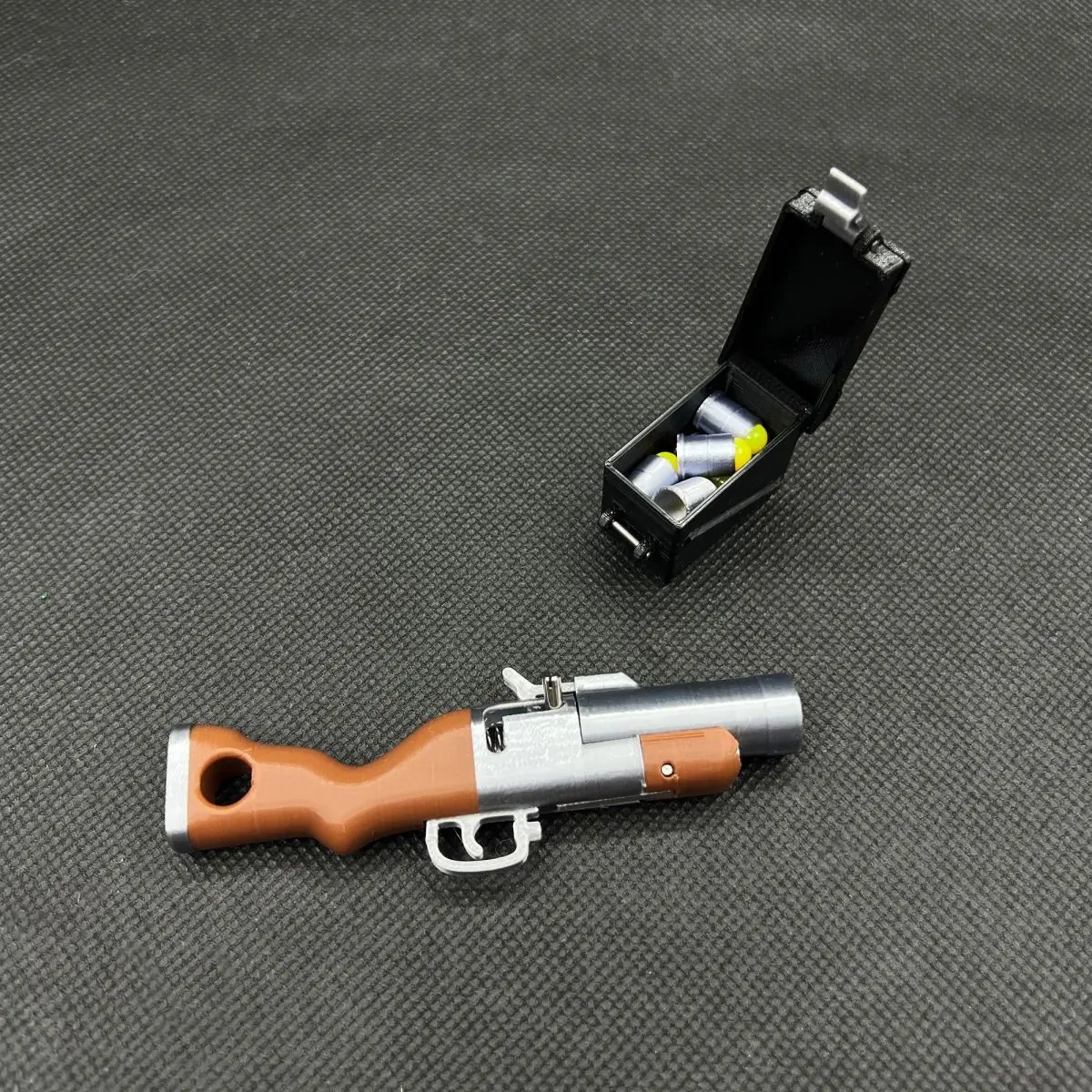 3D-печатный брелок может огонем, маленькие шарики, мини-мягкая пуля, пистолет, игрушки, подвеска на рюкзак