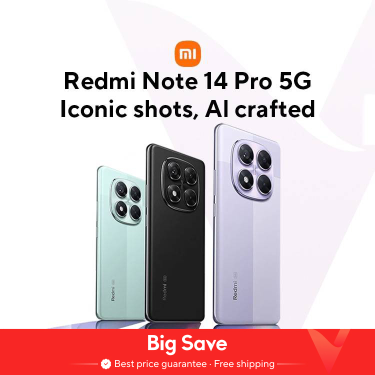 Estreno mundial Redmi Note 14 Pro 5G Versión global Smartphone Dimensity 7300-Ultra NFC 200MP Cámara 1.5K 120Hz Pantalla AMOLED