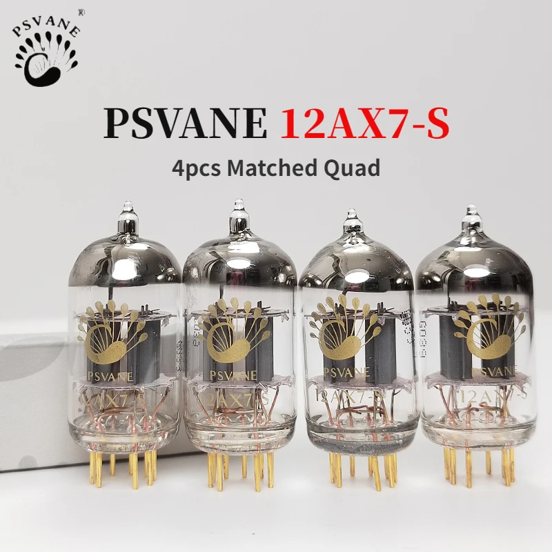 PSVANE tubo de vacío ECC83 12AX7 12AU7 ECC82 ECC81 12AT7 EL84 amplificador electrónico de precisión a juego Quad combinado de alta fidelidad