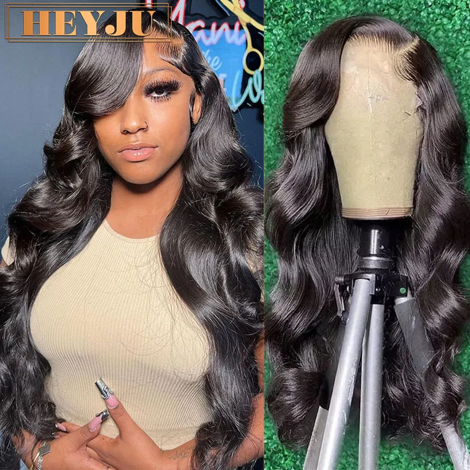 Pelucas de cabello humano ondulado 13x6 HD peluca Frontal de encaje 30 40 pulgadas pelucas onduladas del cuerpo cabello humano cabello brasileño 13x4 peluca con malla Frontal venta