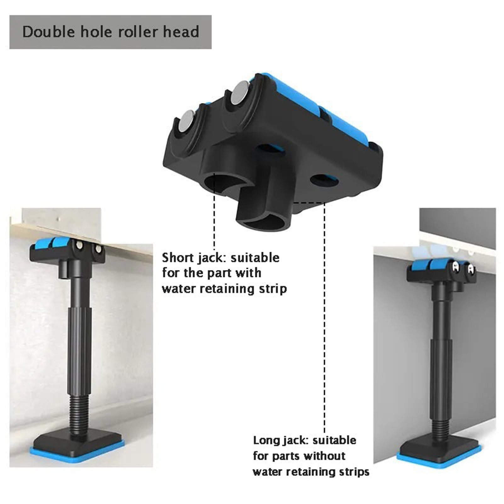 Cabinet Jack Support Height-Adjustable Lifting Bracket Wall Bathroom Cabinet Mounting Assistant Cabinet Door Installation Aid