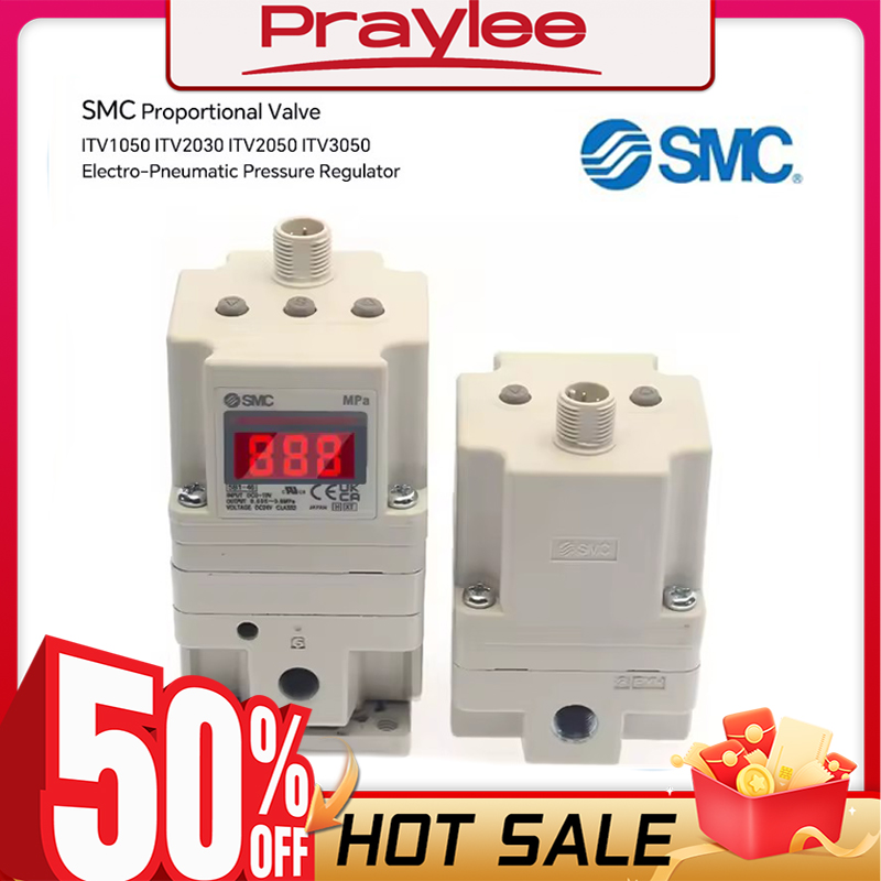 Пропорциональный клапан SMC ITV1050 ITV2030 ITV2050 ITV3050 Электропневматический регулятор давления для станка для лазерной резки