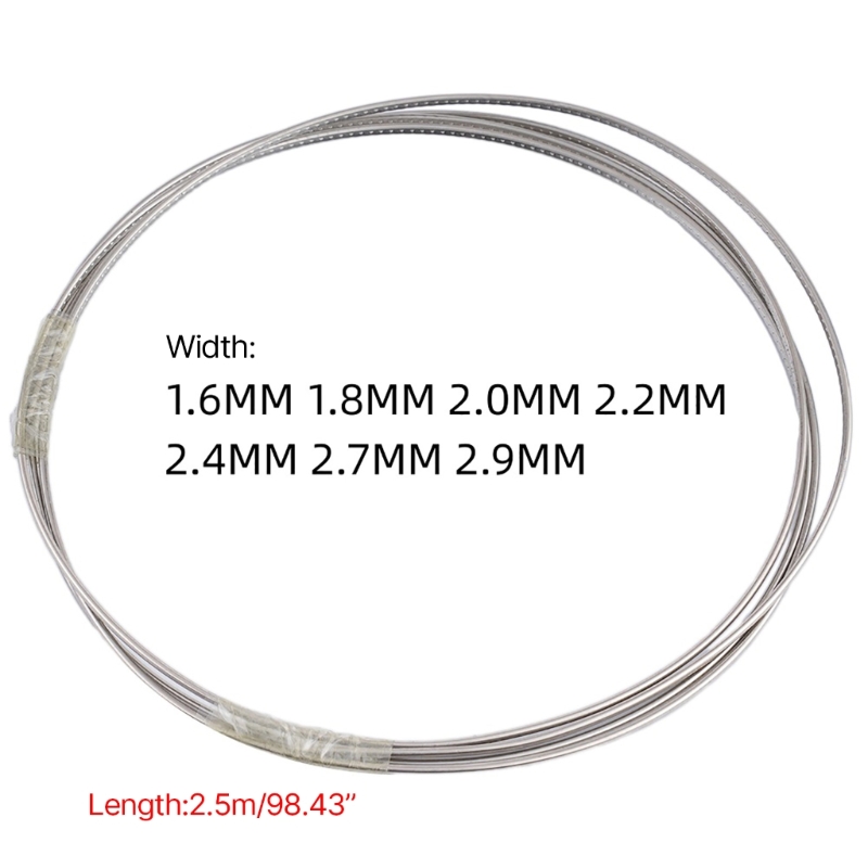 1 Cuộn Bạc Đàn Guitar Điện Phím Đàn Dây Đàn Guitar Cần Đàn Dài 2.5 1.6-2.9 Mm 69HD