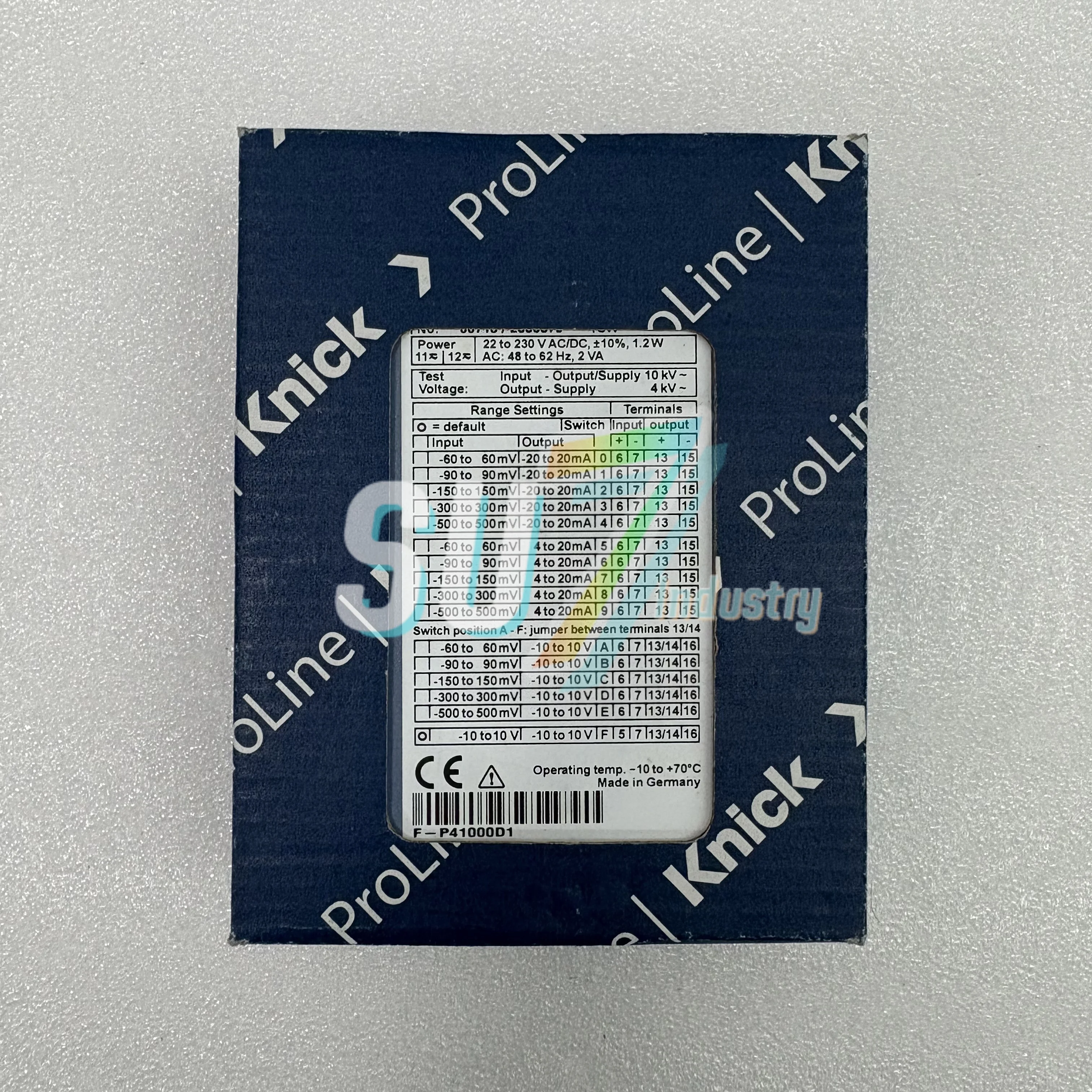 P41000D1 안전 릴레이 창고에 신규