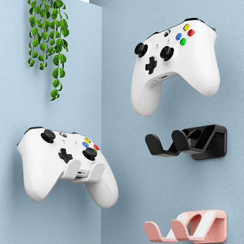 Home Storage Rack Wall Mounted Game Controller Bracket Base No Punching Game Accessories for Nintendo Switch Pro Sony Xbox Mount