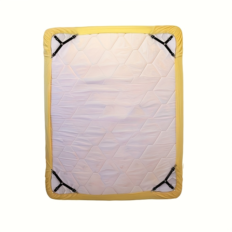 4pcs Sheet Holder Strap Sheet Holder Sheet Holder Buckle - Adjustable Elastic Sheet Holder For Wrinkled Sheets