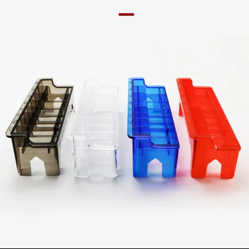 8 Grid Base Storage Box for 8P Universal Hair Clipper Limit Guide Comb for Barber Hair Styling Tool Kit Accessories