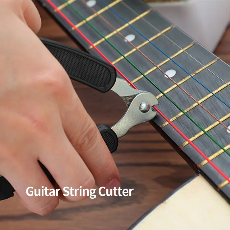 Wooden Guitar String Changing Tool Installation String Cutter Winding String Winding Three in One Pliers String Puller Bakelite