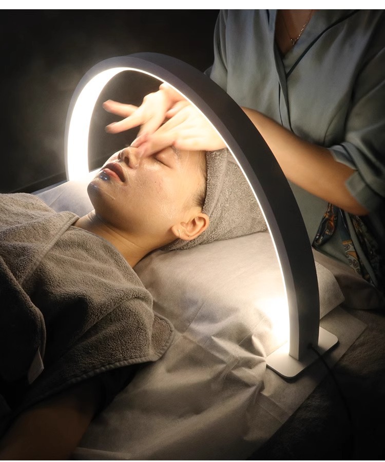 LED-nagellamp Halve maan Schoonheid en verhelderende schoonheidssalon Desktoplamp Wimperschoonheid Make-up Oogzorg Nagelkunst Speciale verlichting