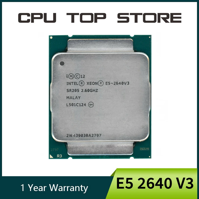 Intel Xeon E5 2640 V3 2640V3 2,6 GHz 8-Core LGA 2011-3 Prozessor