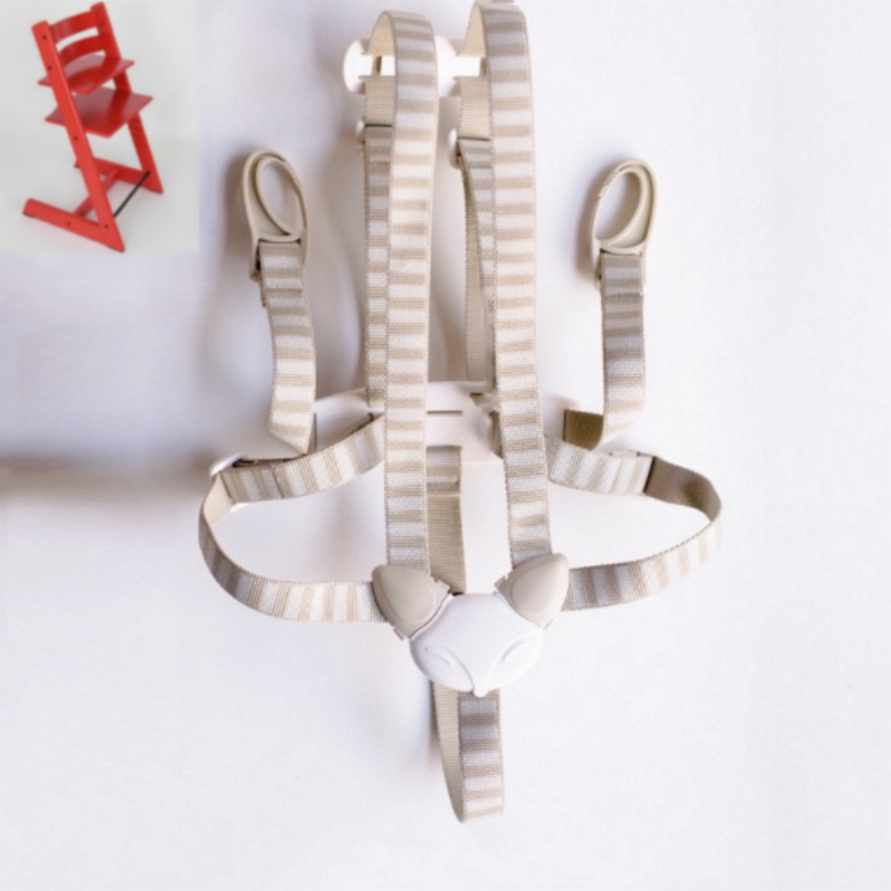 Многофункциональный регулируемый стул для роста ребенка, игрушка для малышей, обучающий стул для кормления на высоких ножках, аксессуар, ремень безопасности