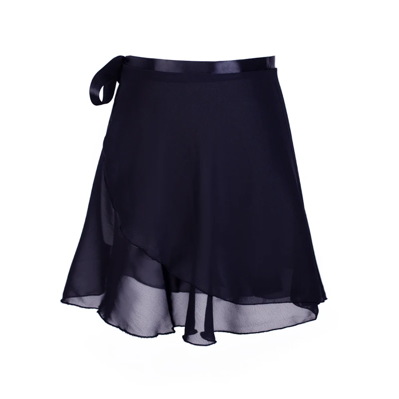 Adulto chiffon ballet tutu dança saia feminina meninas ginástica envoltório saia treinamento ballet saias Юбка ballet dança faldas