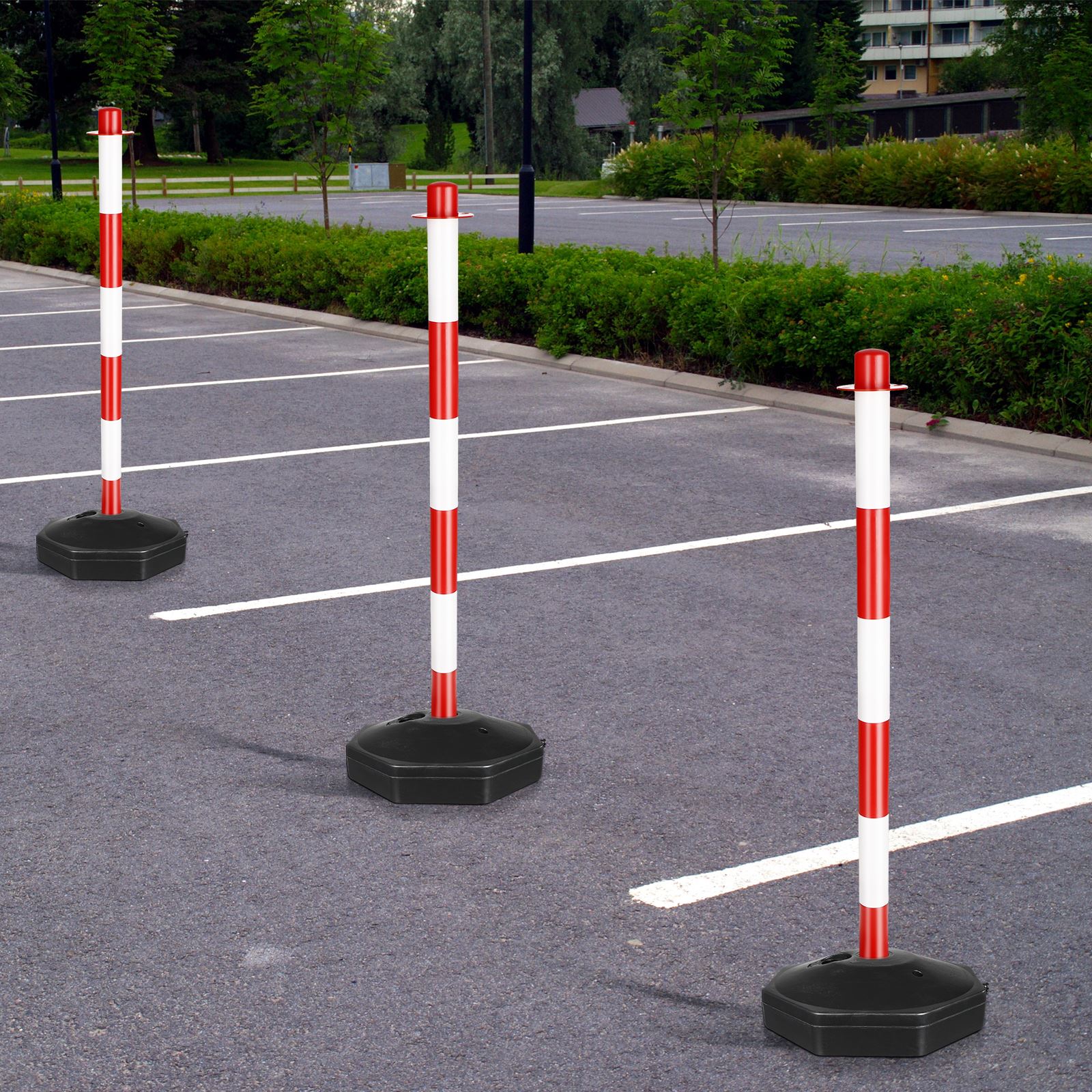 Warning Column Elastic Column Isolation Pile Guardrail Traffic Facility Barricade Cone Traffic Parking Safety Warning Column NEW