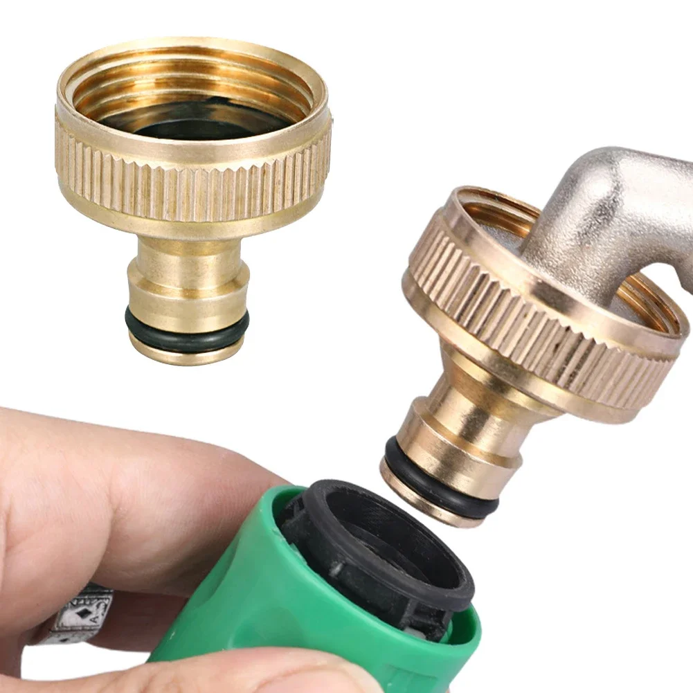 2 szt. 3/4 "do 1/2" złącze gwintowe wąż kranowy Adapter wody z kranu szybkozłącze fajki wodnej akcesoria zamienne do domu