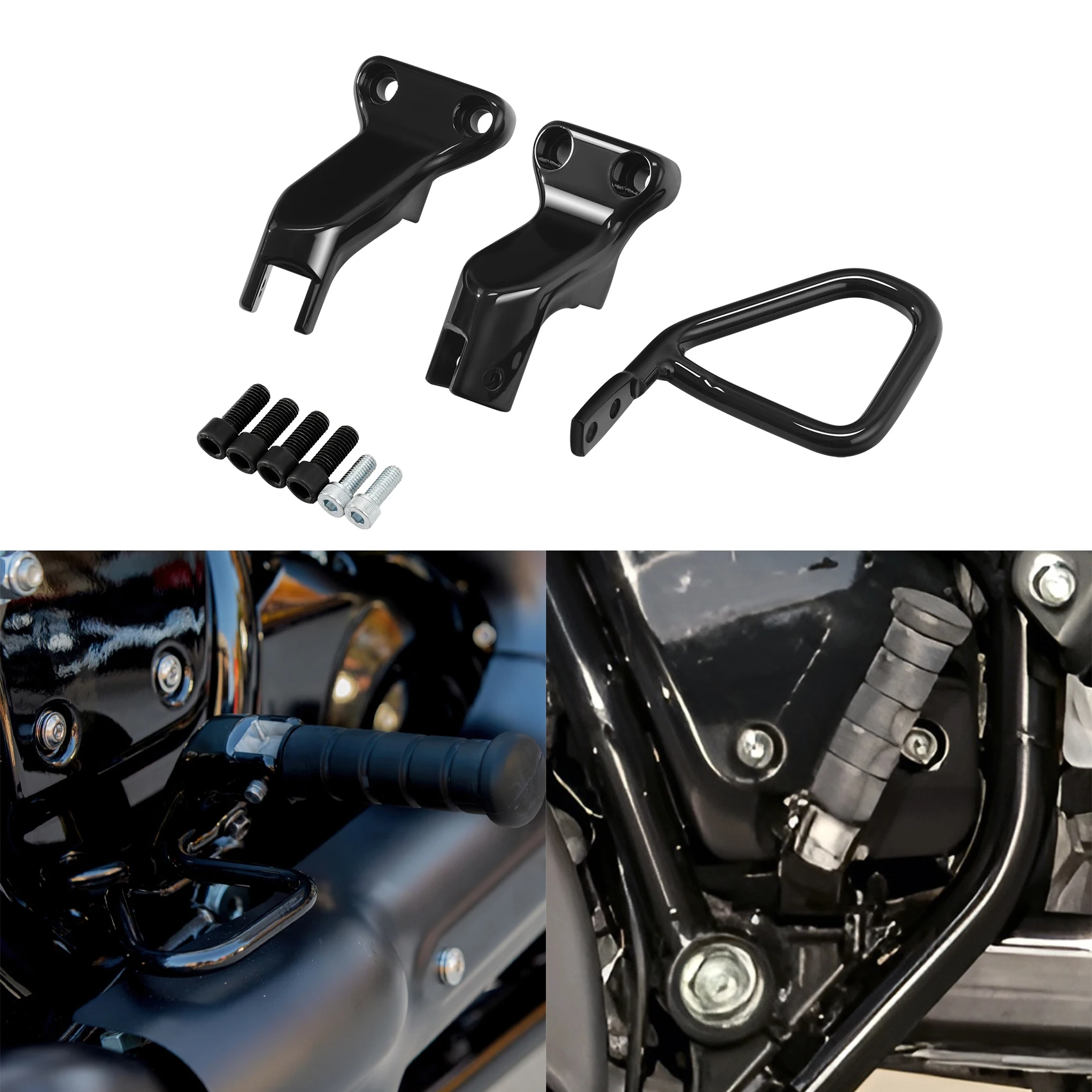 Braket Pijakan Kaki Penumpang Cocok untuk Sepeda Motor Indian Super Chief Limited 2022 Chief Bobber Dark Horse 2023