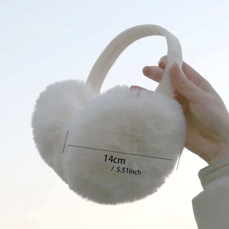 Nuevo Otoño Invierno orejeras suaves mujeres hombres oreja mantener caliente felpa Color sólido ajustable plegable protección para los oídos orejeras