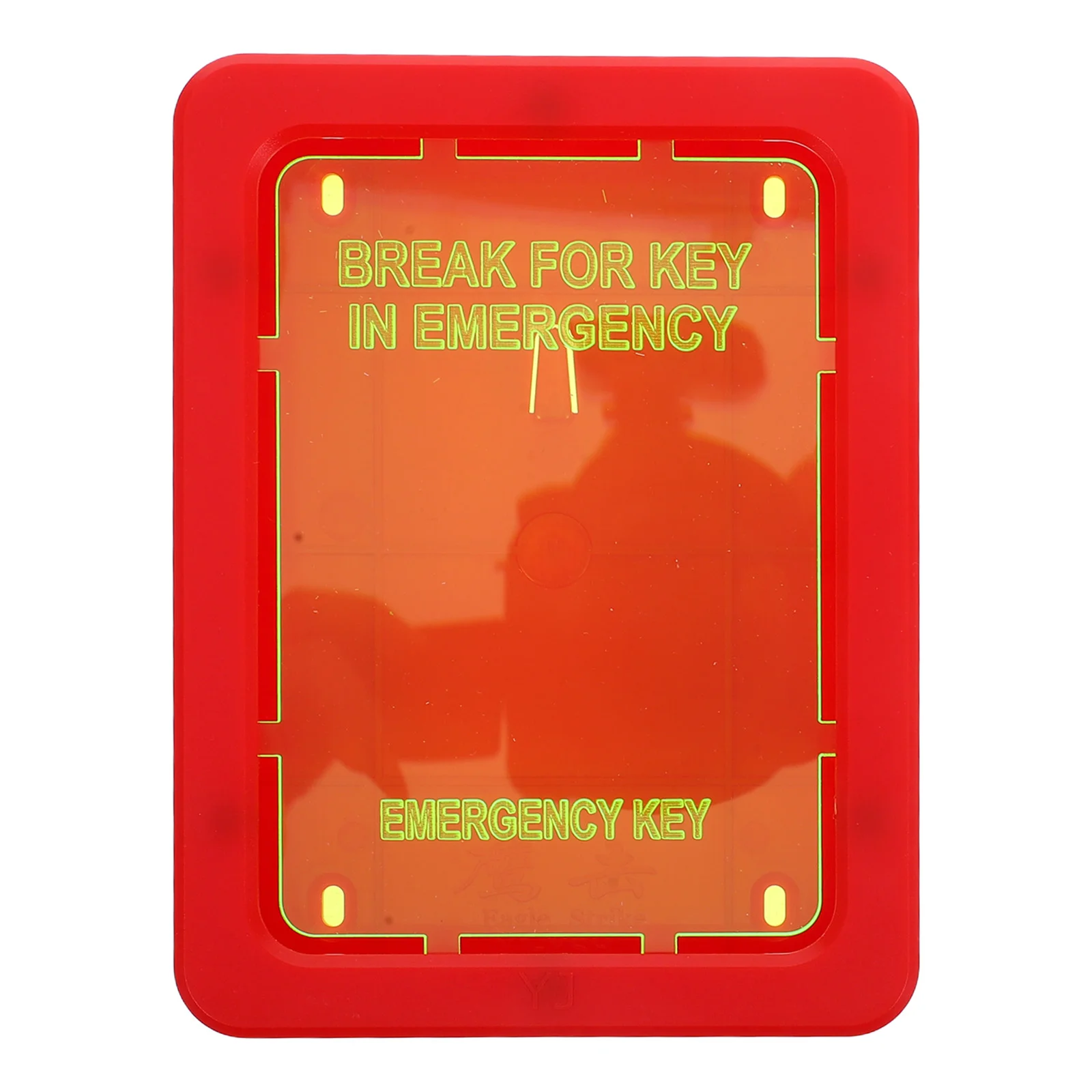 Emergency Key Box Fire Extinguisher Elevator Door Doors and Windows Red Plastic