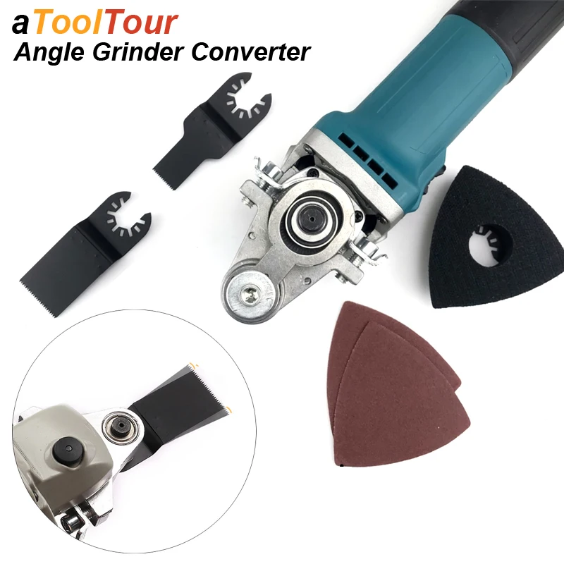 Winkelschleifer-Konvertierung, Universal-Kopfadapter, Konverter, M10-Gewinde für Typ 100, Schwenksäge, Schneider, Polierer, Politur, oszillierend