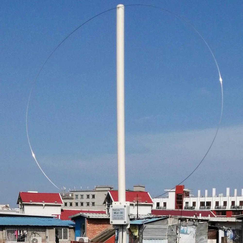 O MLA-30 Active recebe o jogo da antena do laço do baixo ruído, onda curta média, 500kHz-30MHz