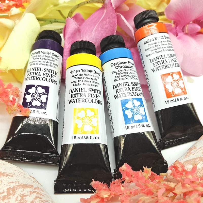 American DANIEL SMITH Series3 Натуральный минеральный сверхтонкий акварель Piant 15 мл/0,5 жидких унций тюбики живопись художники принадлежности для рисования