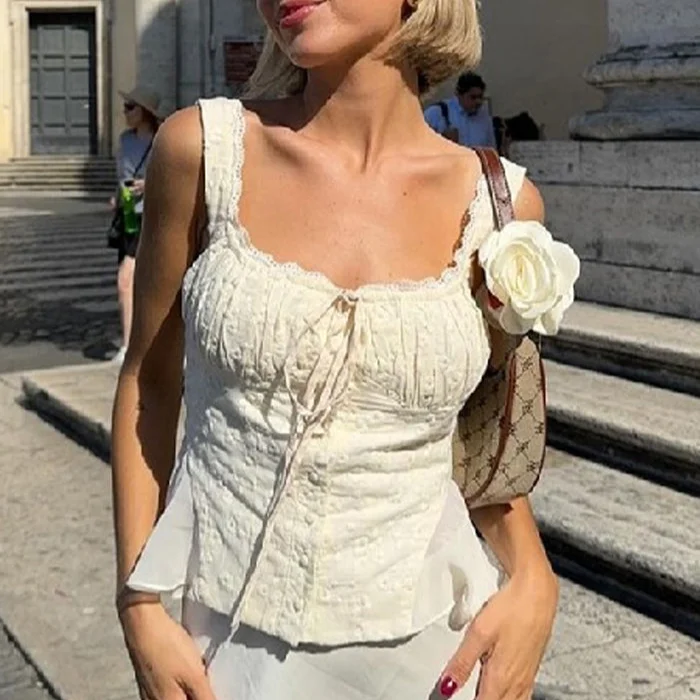 Minigmingxi 2024 夏新作 2 ピースドレスセットエレガントで美しいドレスセットベージュロングマッチングセットセクシーなマーメイドスカート