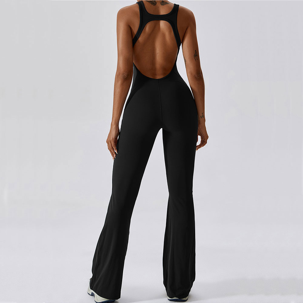 Mono de Yoga liso, traje de una pieza, mono de Fitness, ropa de entrenamiento para mujer, ropa deportiva para mujer, conjunto de levantamiento de glúteos, ropa deportiva