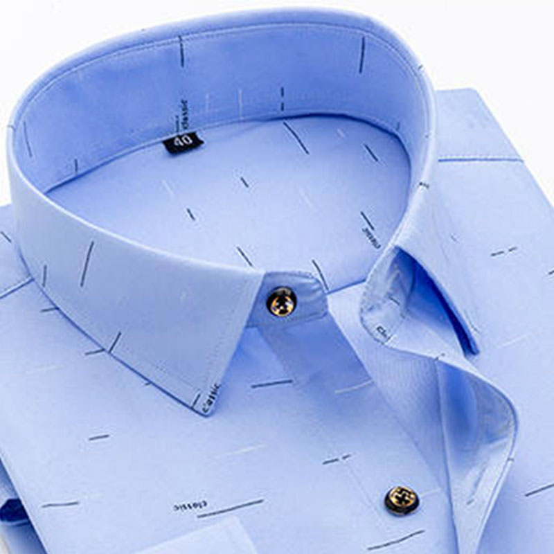 Nueva camisa de manga larga para hombre, ropa informal de negocios fina para primavera y verano, moda transpirable, estampado delgado, cuadros de alta calidad