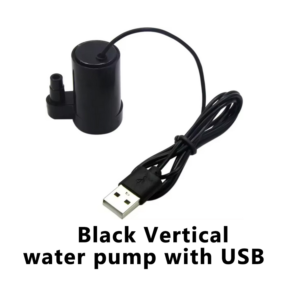 1 SZTUK DC 3V 5V Mikro pompa zanurzeniowa Cicha przenośna zanurzeniowa pompa wodna USB do akwarium Fontanna Akwarium Ogród