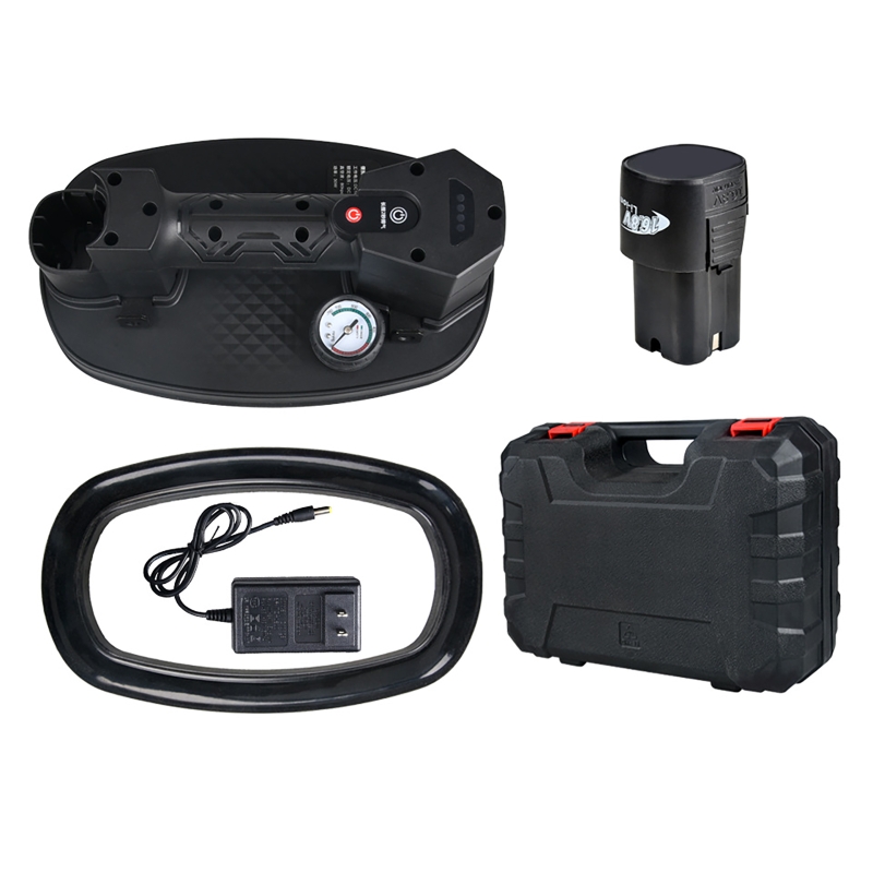 220kg 부하 전기 진공 흡입 컵 헤비 리프터 디스플레이 화강암 유리 타일 빨판 공기 펌프 리프팅 도구 (배터리 충전기 포함)