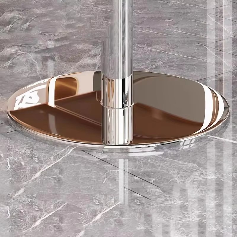 Chaise de barbier noire réglable, dossier nordique marron, chaise de barbier Vintage pivotante et réglable, meubles de Salon de beauté Cadeira