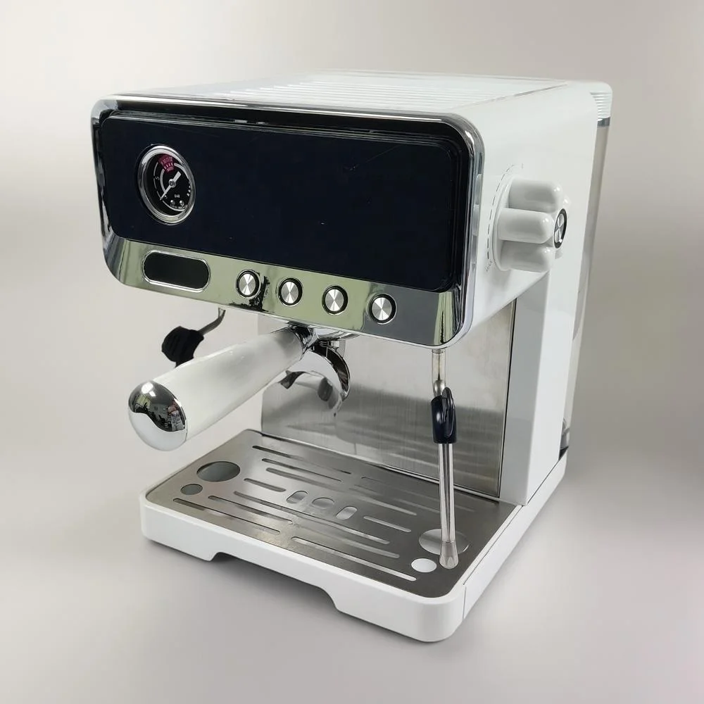 As descontos estão à venda! Máquina de café expresso semiautomática portátil barata personalizada para escritório doméstico italiano
