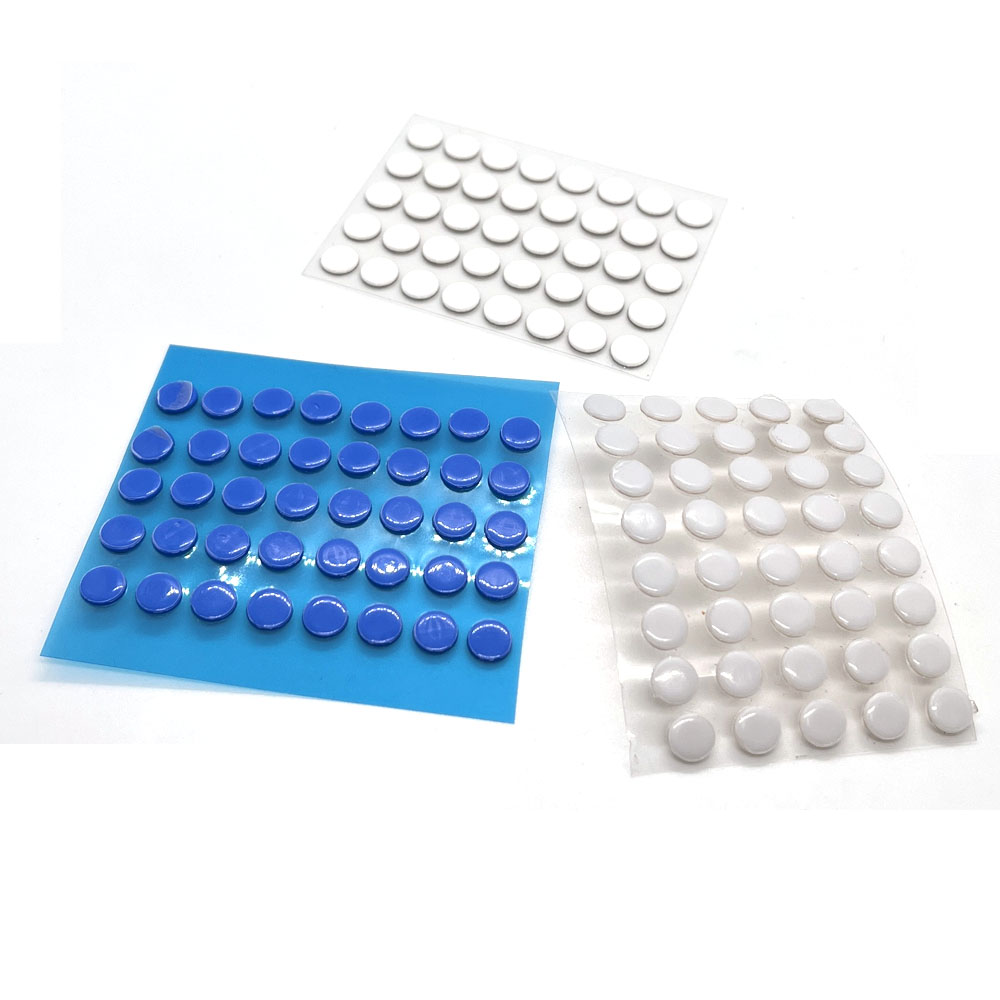 40Pcs 6.5mm diameter and 0.8mm thickness Small Dots Universal Mouse Skates for Logitech Rubberized Mouse Foot Glide Feet Sticker