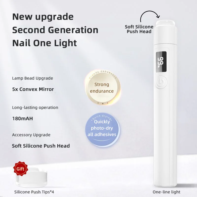 LEDディスプレイ付きプロフェッショナルUVランプ,充電式,ポータブル,ミニネイルドライヤースタンド,取り外し可能
