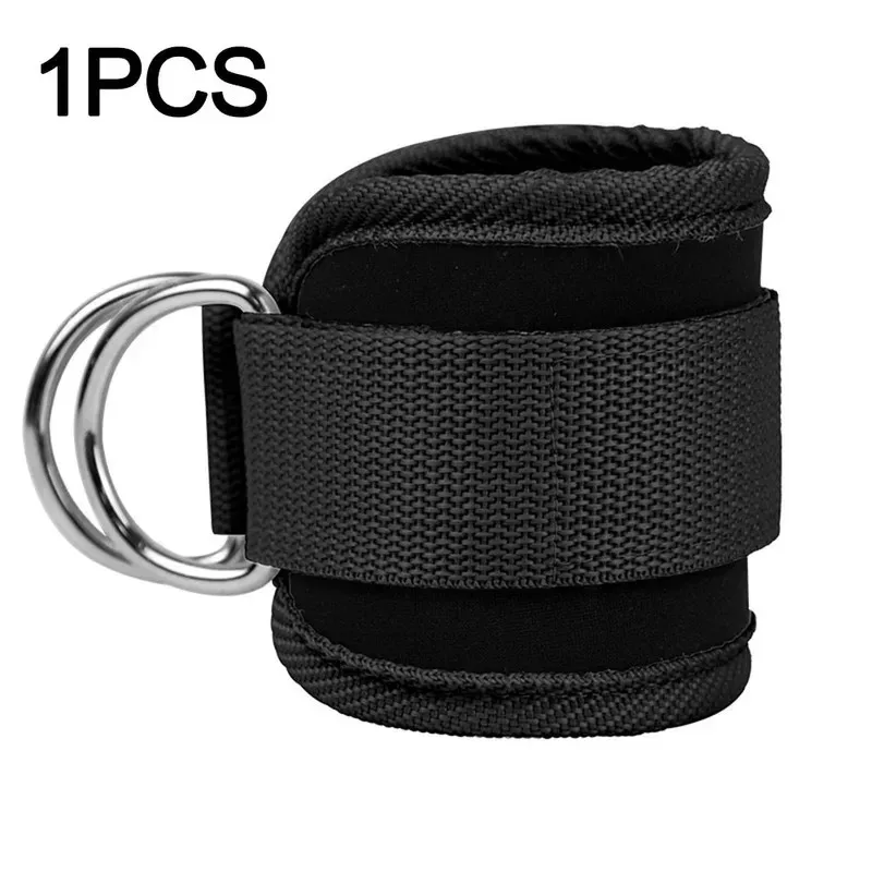 1 correas de tobillo de fitness para entrenamiento de patada trasera de pórtico, ejercicio de cadera, ejercicio de cuerpo inferior, correas ajustables para piernas