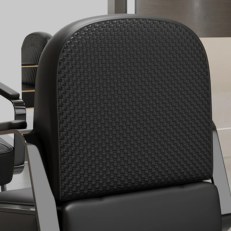 モダンエレガントな理髪椅子スイベル Inox デザインプロフェッショナルサロンチェア高さモダンな Sillas デ Barberia 理髪アクセサリー