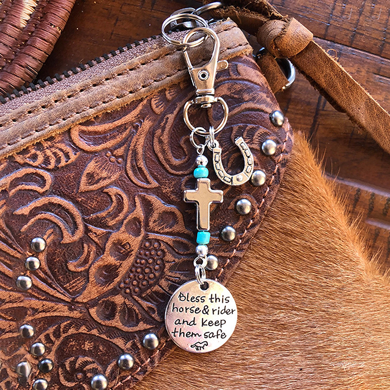 Cavalo Sela e Bridle Charm Clip, Mantém Seguro, Este Cavalo e Cavaleiro, Room Decor Presentes