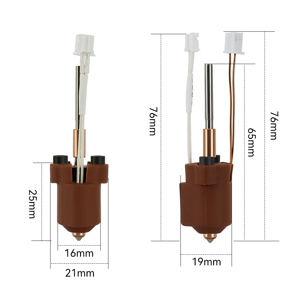 For Creality K1C k1 Max Hotend Ceramic Heating Block Kit 3D Printer Parts Quick-Swap Nozzle Kit Heat Break Resistance Hotend
