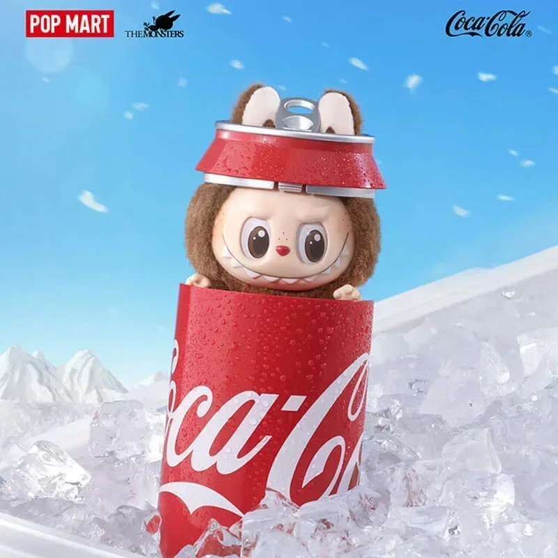 POP MART LABUBU THE MONSTERS コカ・コーラシリーズ ビニール製 フェイスブラインドボックス おもちゃ ミステリーボックス サプライズギフト