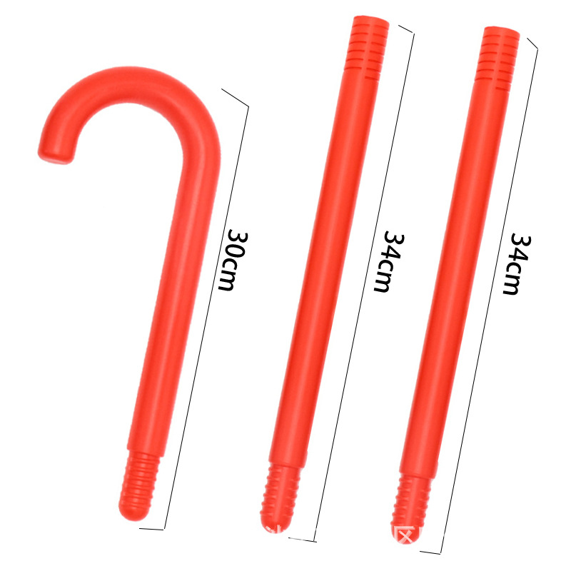 Pharaoh Plastic Wand Walking Stick Halloween Dress Up Makeup Costume Props